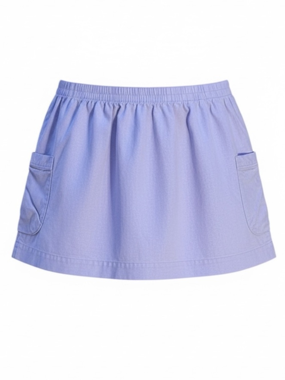 Old Navy Linen Blend Pocket Mini Skirt Purple Large